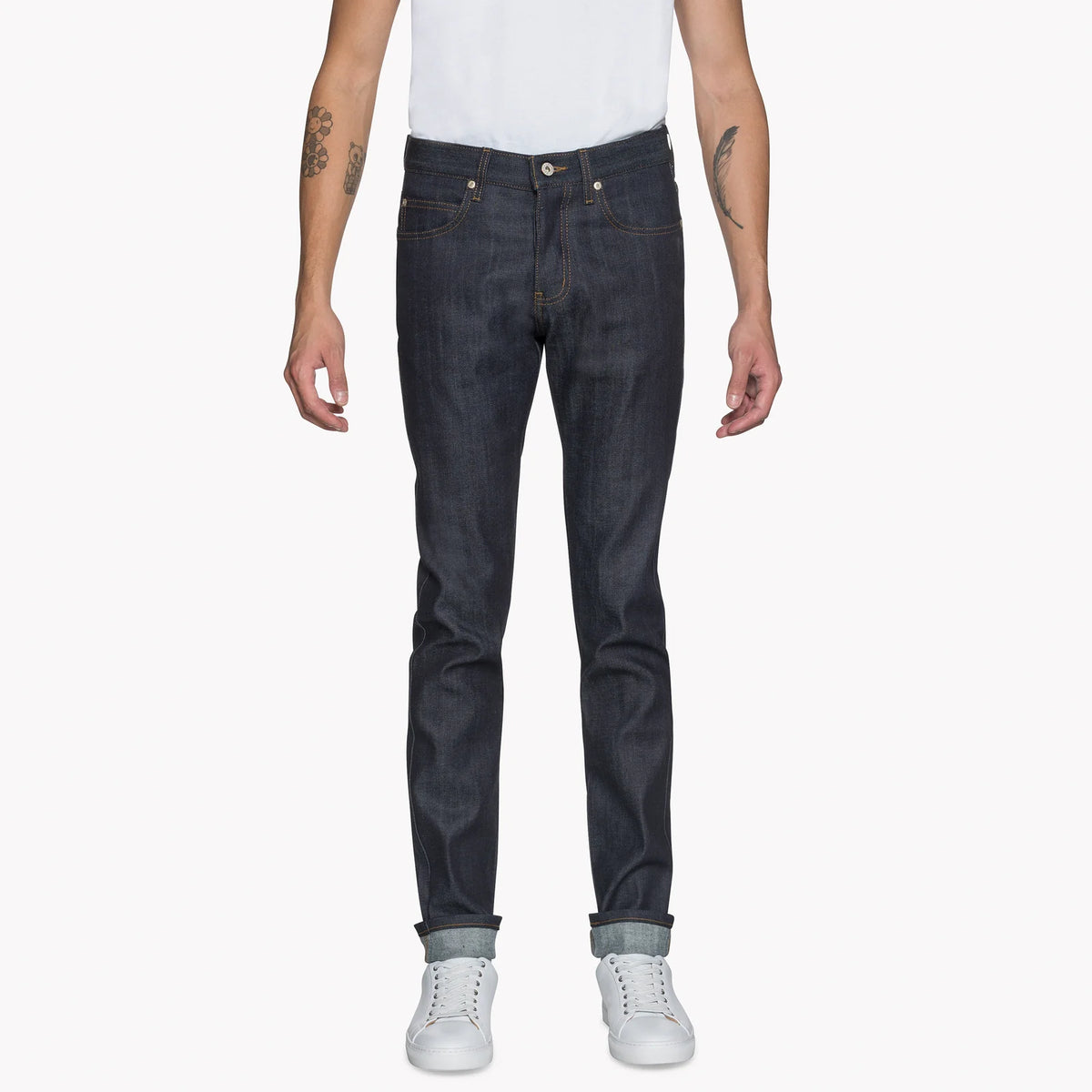 Cashmere Blend Stretch Denim